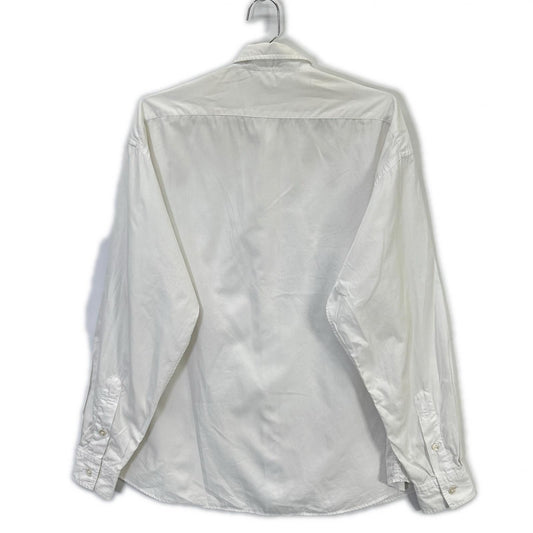 Porter Classic White ALUMO 2PKT Cotton Shirt Size S