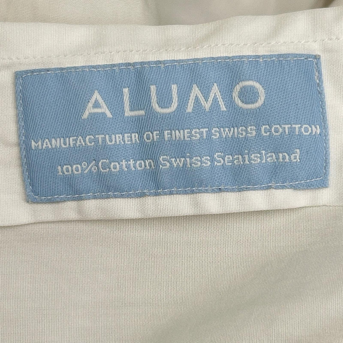 Porter Classic White ALUMO 2PKT Cotton Shirt Size S