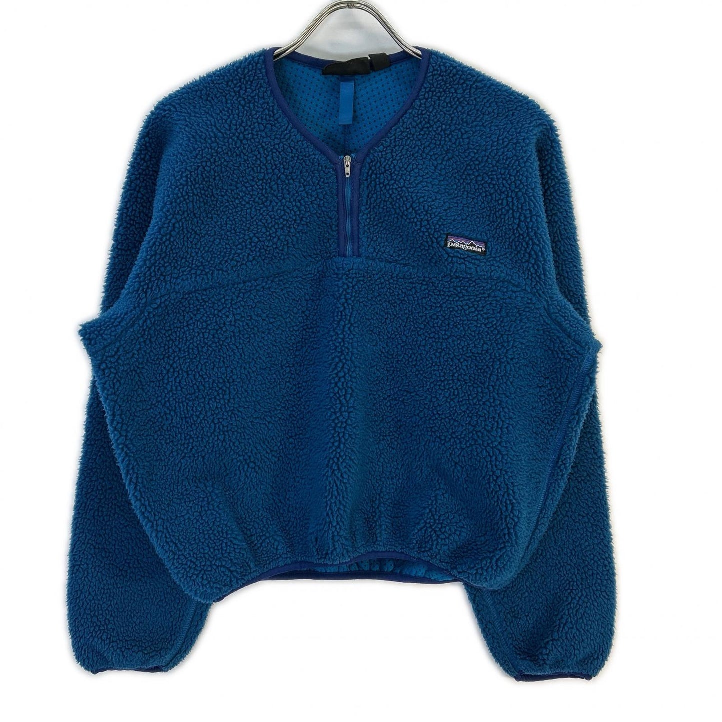Patagonia 90s Blue Synchilla Kayak Pullover Size M