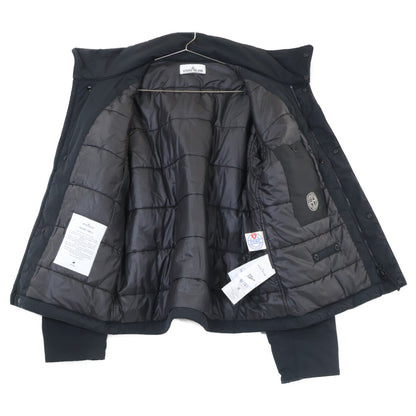 STONE ISLAND Primaloft Micro Twill Zip Jacket Black Size M
