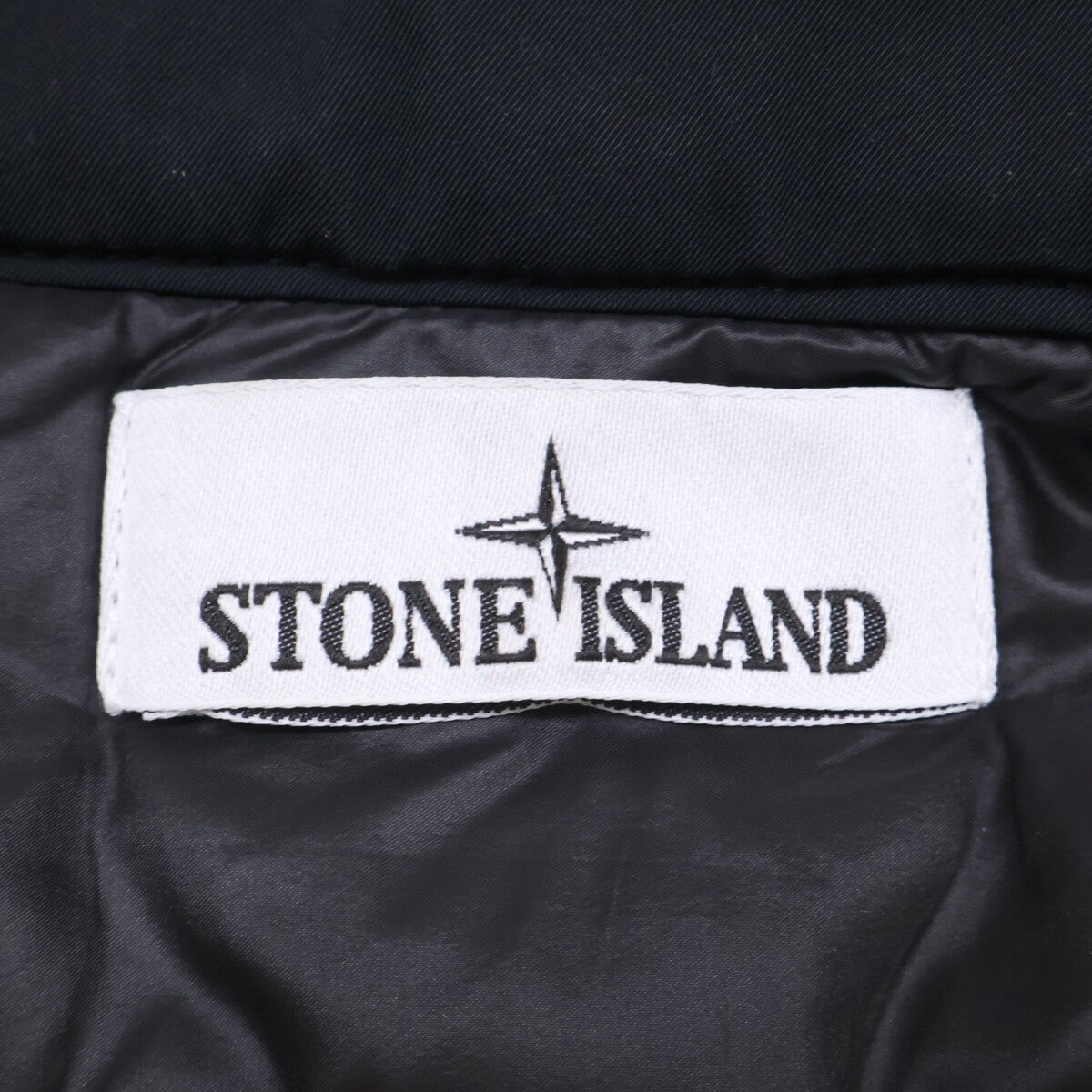 STONE ISLAND Primaloft Micro Twill Zip Jacket Black Size M