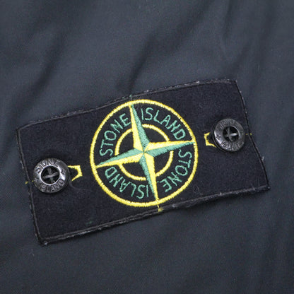 STONE ISLAND Primaloft Micro Twill Zip Jacket Black Size M