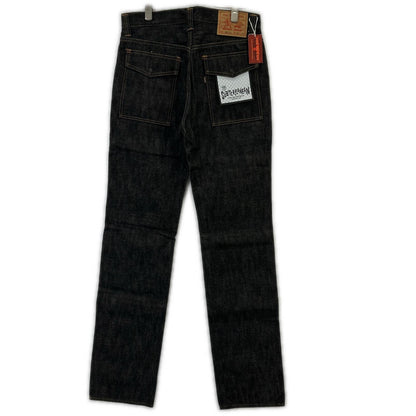 JOE MCCOY 959BK Black Denim Bush Pants Size W30