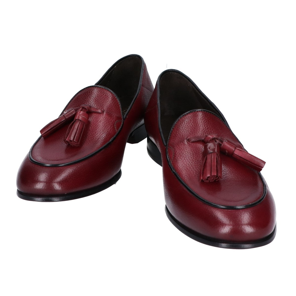 Franco Lione Tassel Leather Loafers Size EU 40