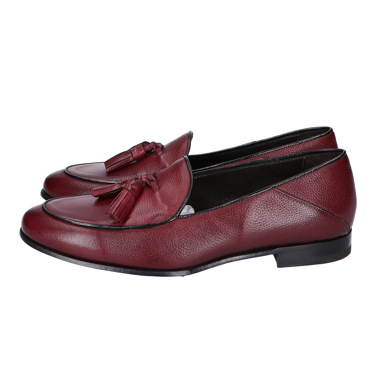 Franco Lione Tassel Leather Loafers Size EU 40