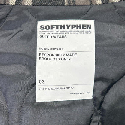SOFTHYPHEN MGMFJ243111-931 Black Insulated Jacket Size 03