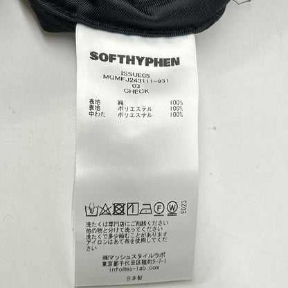 SOFTHYPHEN MGMFJ243111-931 Black Insulated Jacket Size 03