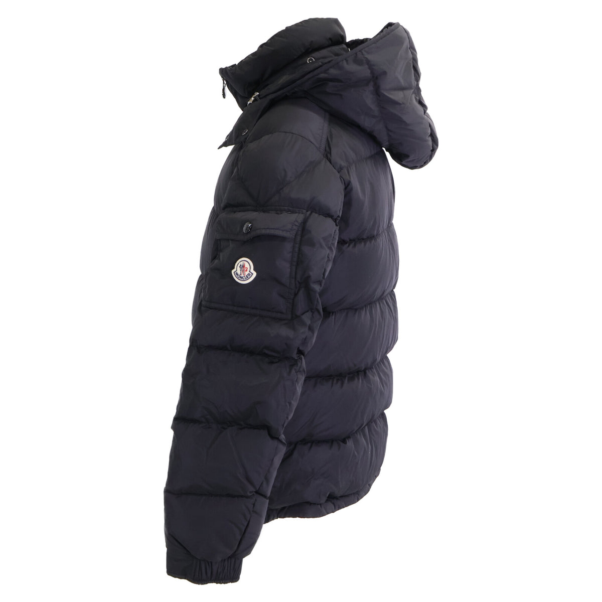 MONCLER MAYA Hooded Down Jacket Black Size 2