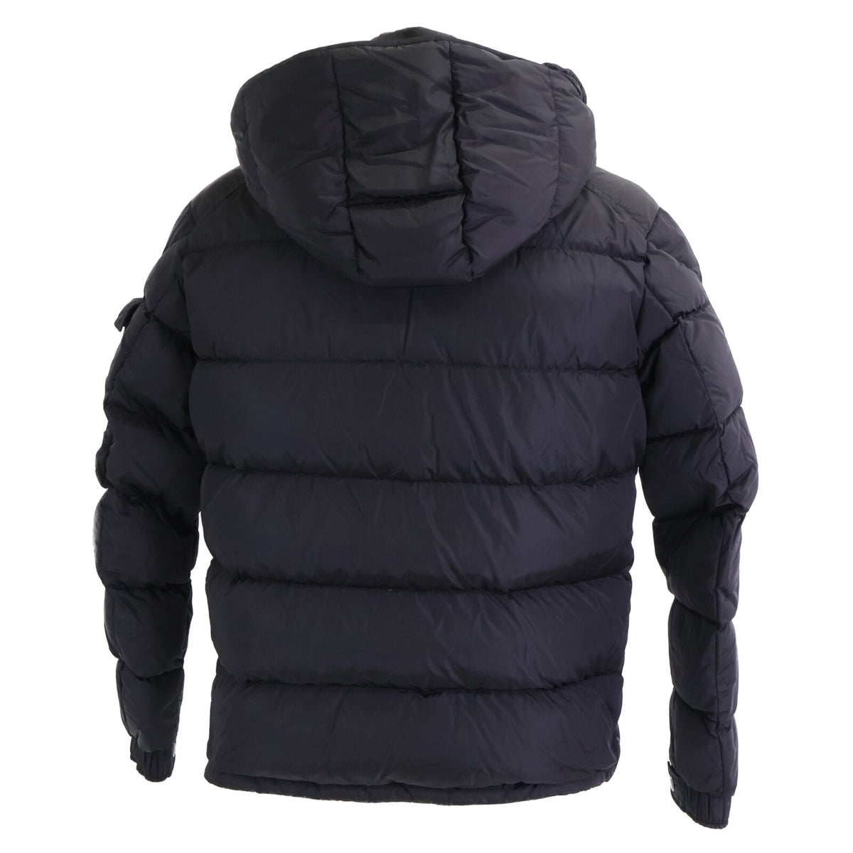 MONCLER MAYA Hooded Down Jacket Black Size 2