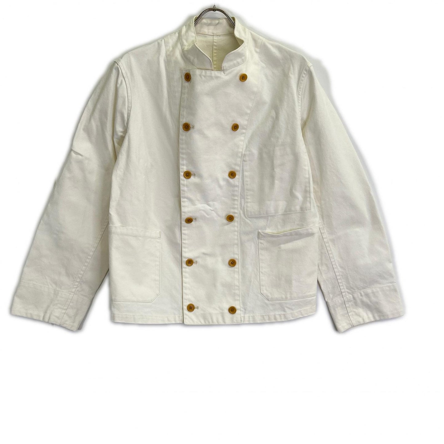 ANATOMICA White French AEROMECANO Cotton Jacket Size S