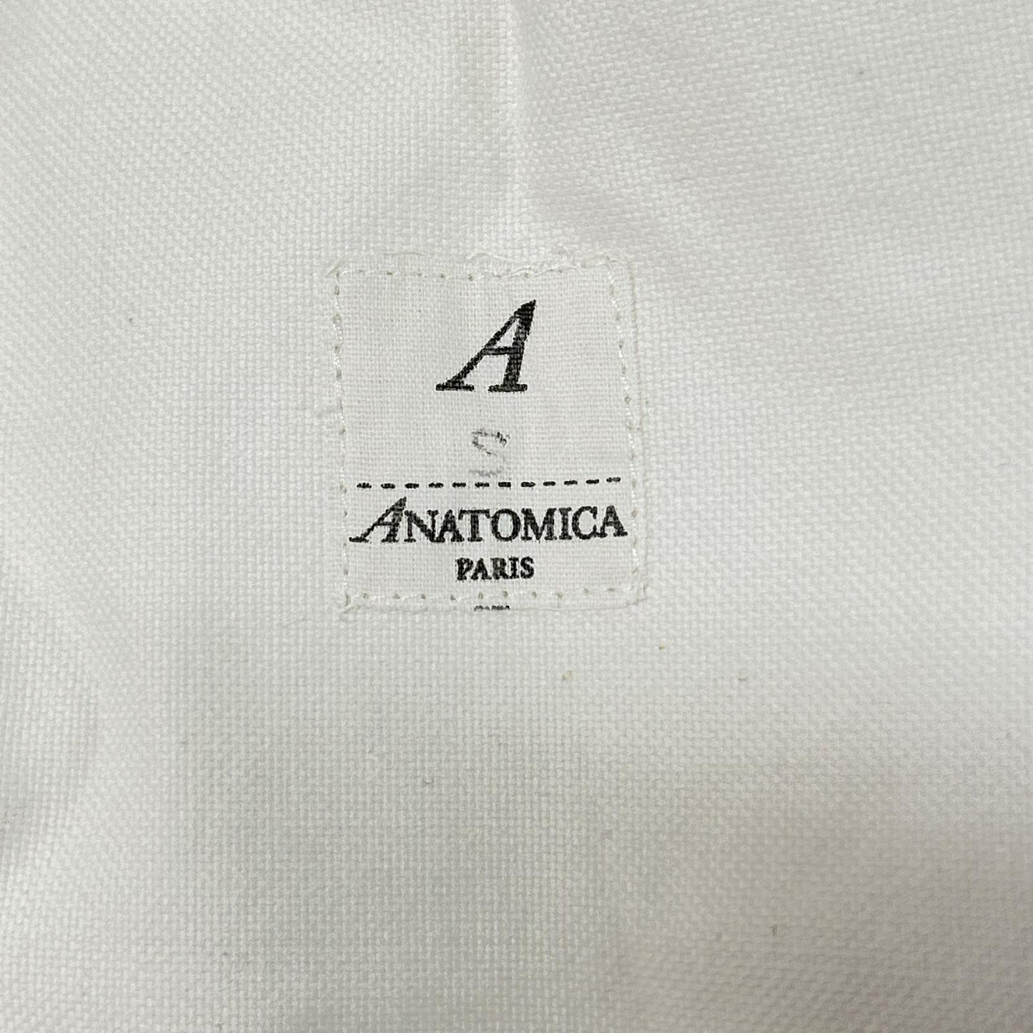 ANATOMICA White French AEROMECANO Cotton Jacket Size S