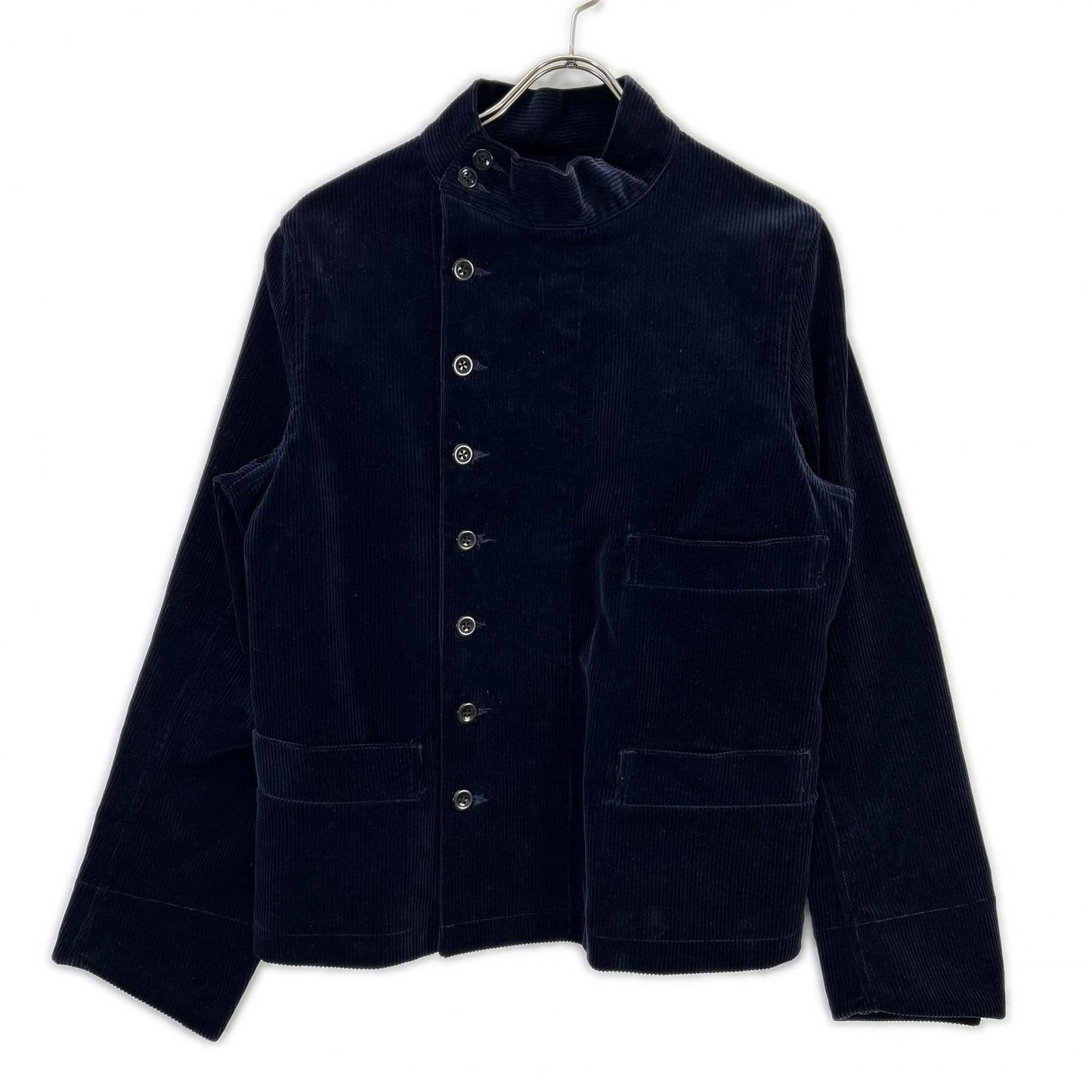 ANATOMICA Black French Heavy Corduroy 1839 Jacket Size S