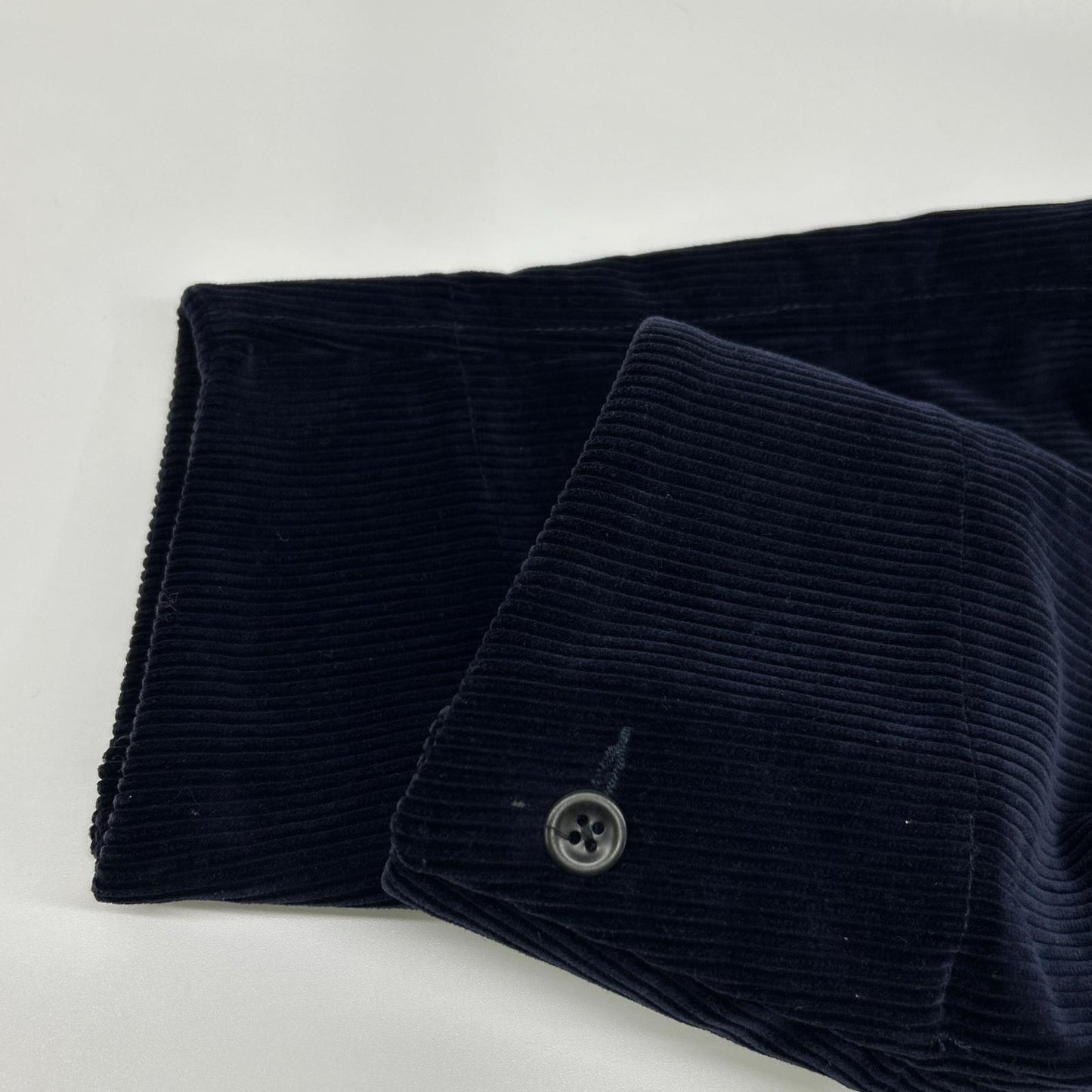 ANATOMICA Black French Heavy Corduroy 1839 Jacket Size S