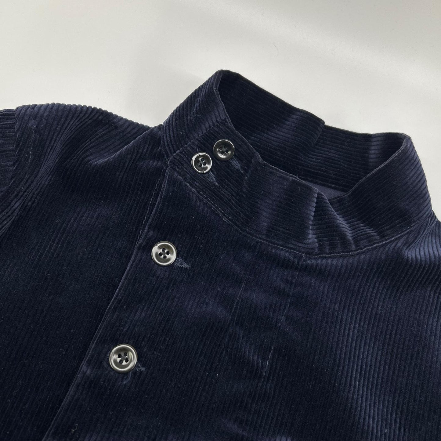 ANATOMICA Black French Heavy Corduroy 1839 Jacket Size S