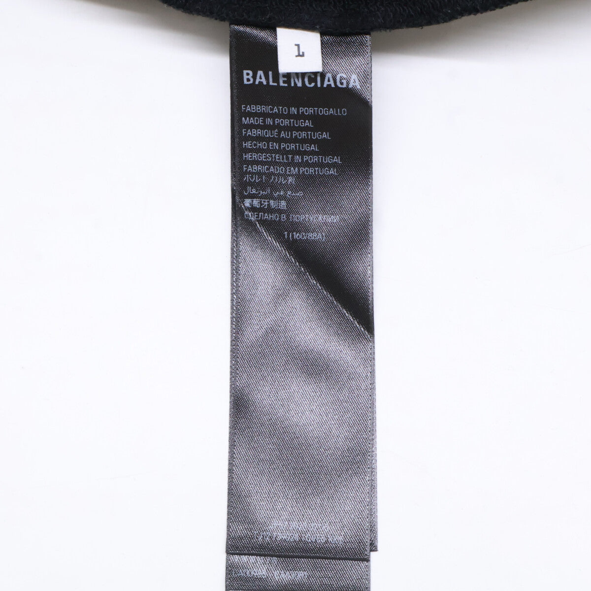 BALENCIAGA 2023 Valentine CD Cotton Hoodie Black Size L