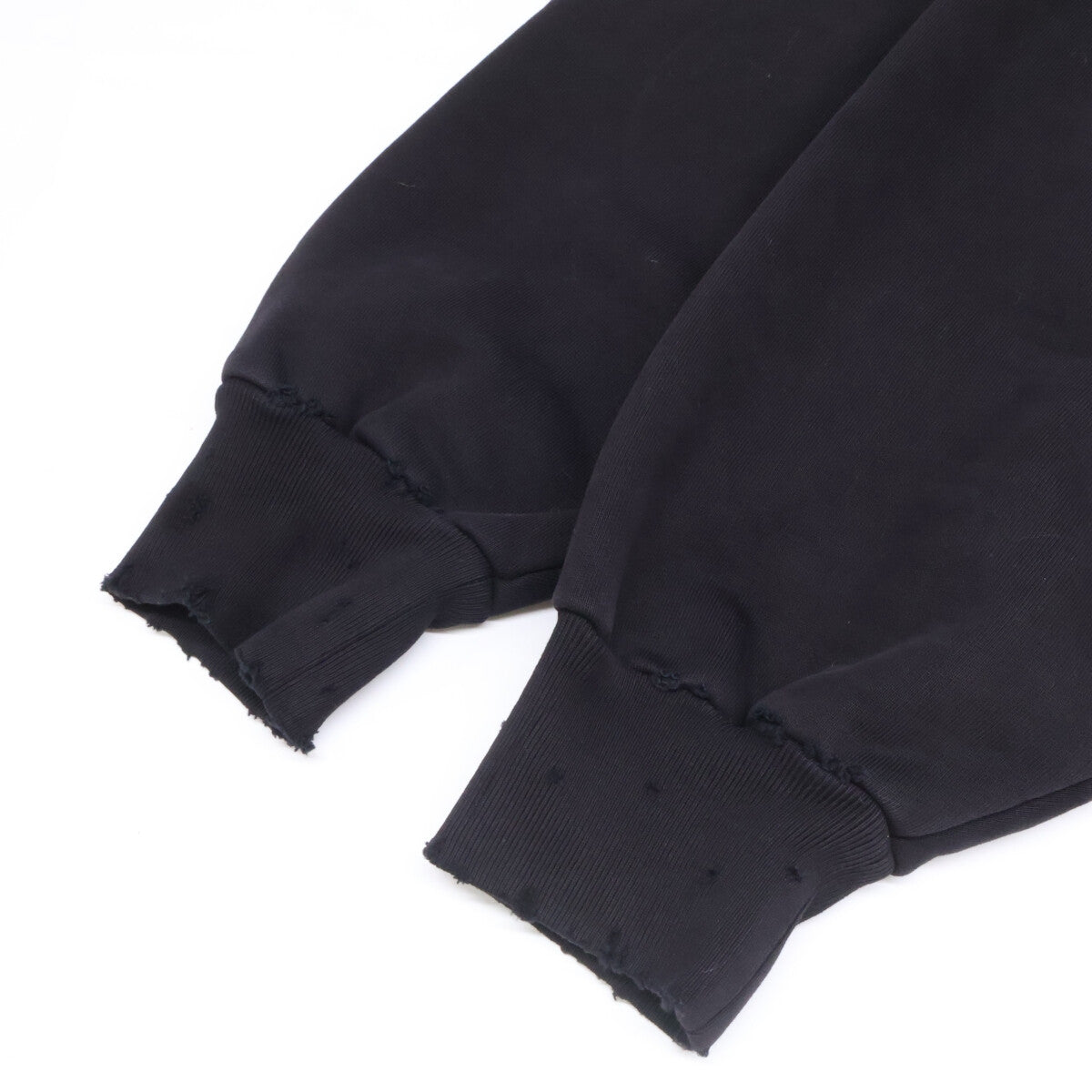 BALENCIAGA 2023 Valentine CD Cotton Hoodie Black Size L
