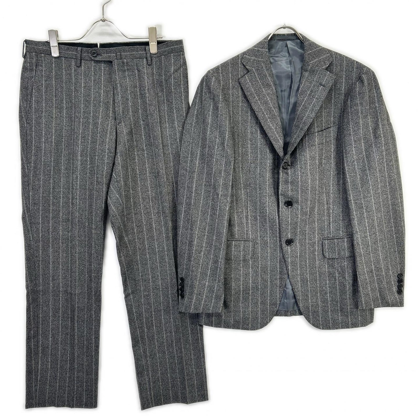 Sartoria Ring RT025F40C Wool Suit Gray Size 44 Size 44
