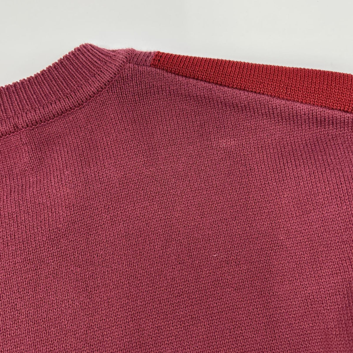 ISSEY MIYAKE MEN ME01KN198 Crewneck Knit Bordeaux Size 1