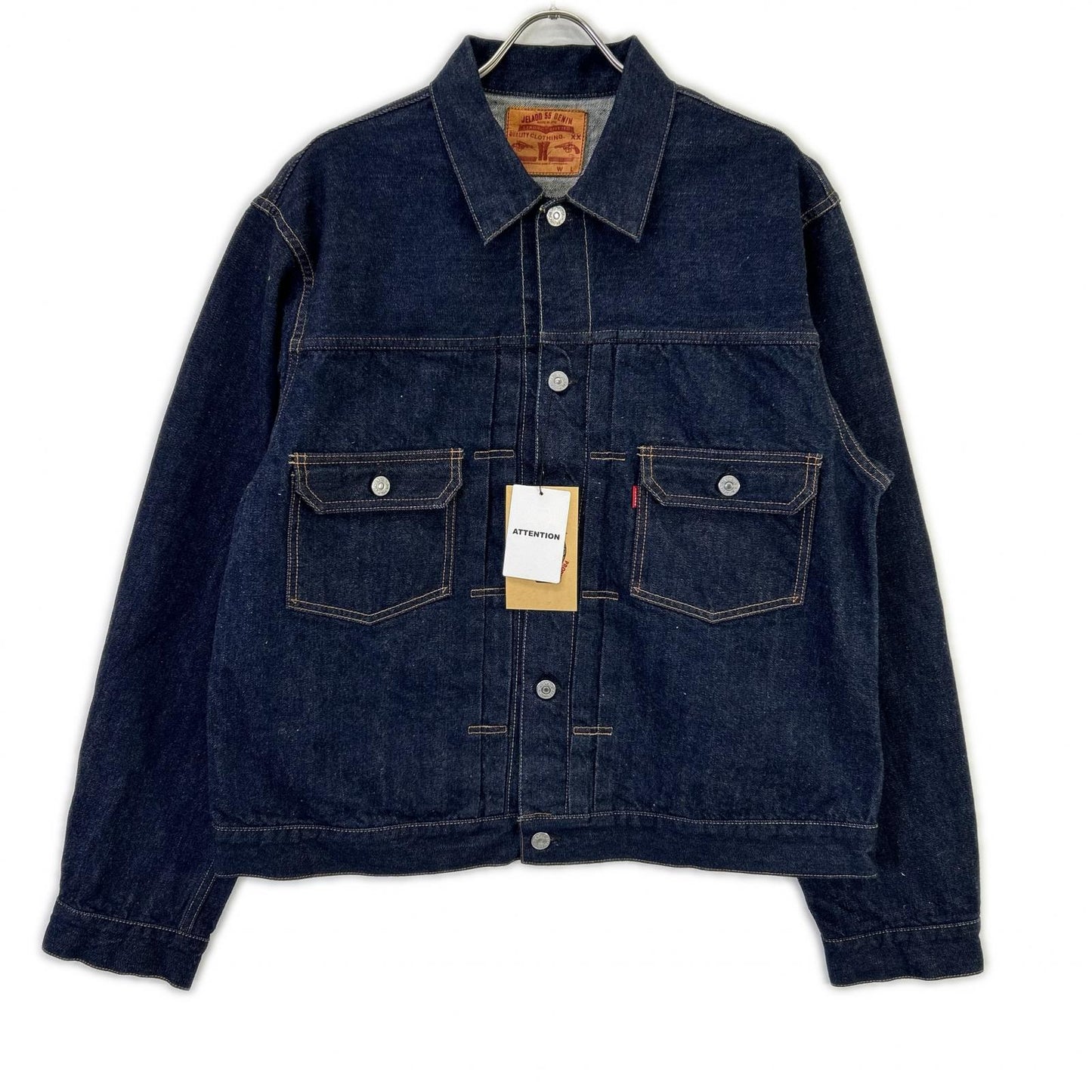 JELADO JP94406D Indigo 55Denim Jacket Size XXL