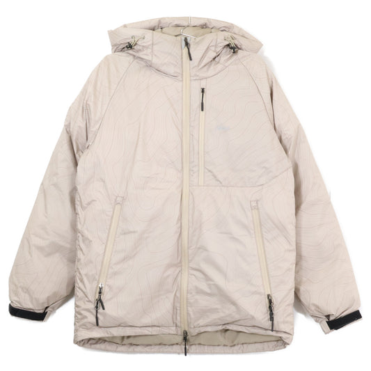 NANGA CONTOUR AURORA Down Jacket Beige Size L