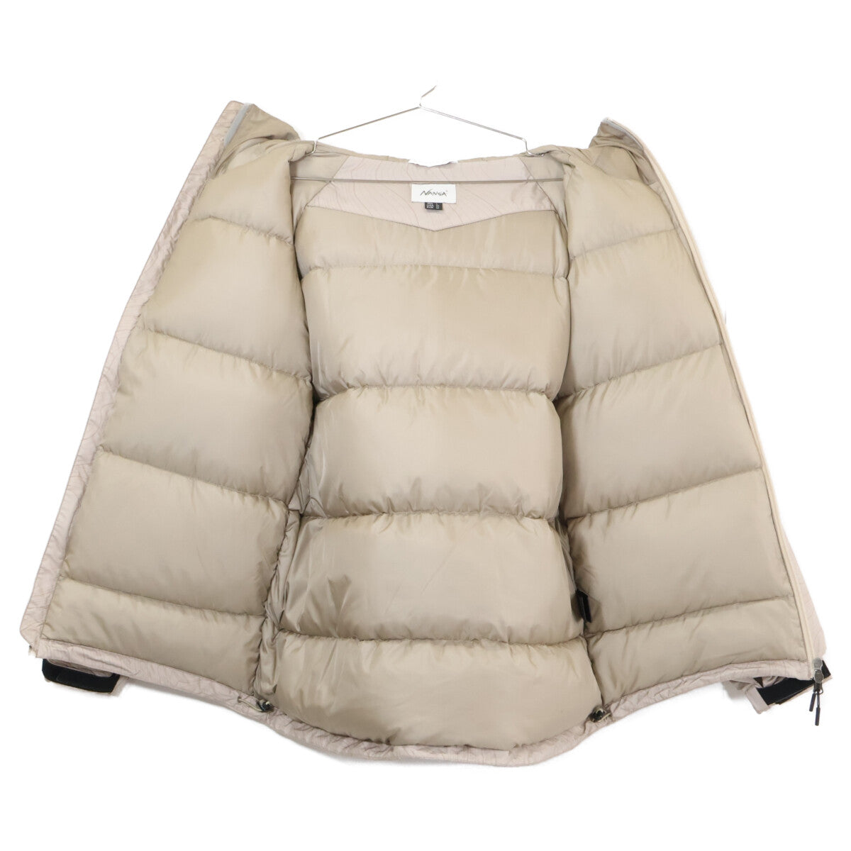 NANGA CONTOUR AURORA Down Jacket Beige Size L