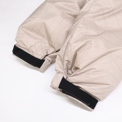 NANGA CONTOUR AURORA Down Jacket Beige Size L