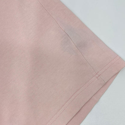 DIOR Raymond Pettibon Paris Embroidered T-Shirt Pink Size M
