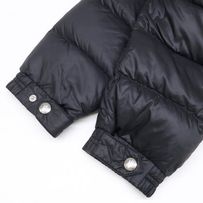 MONCLER SASSIERE Hooded Down Jacket Black Size 0
