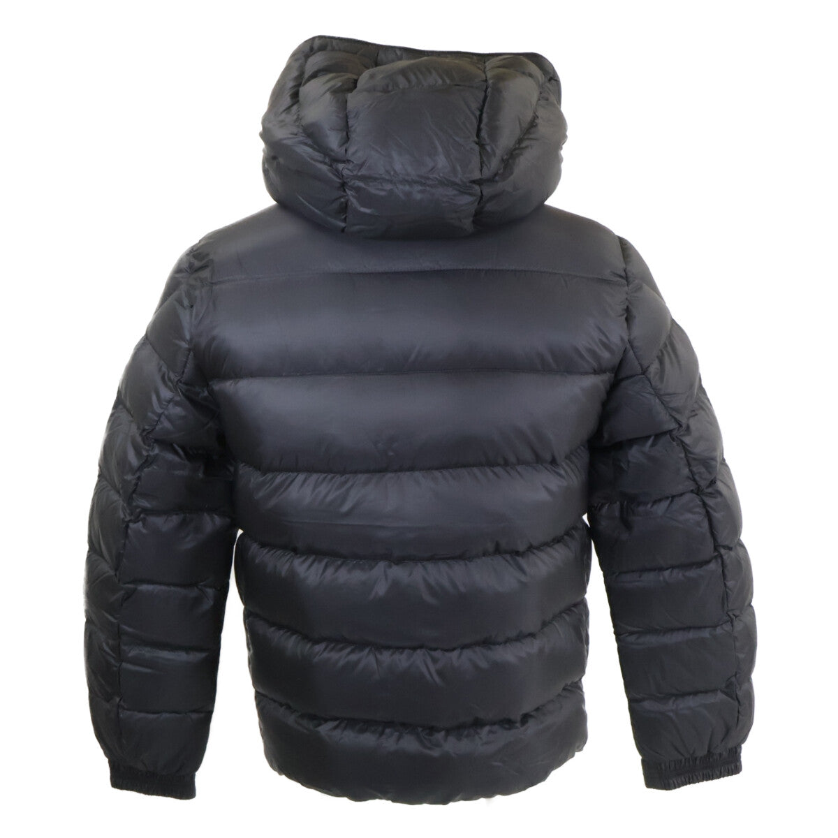 MONCLER SASSIERE Hooded Down Jacket Black Size 0