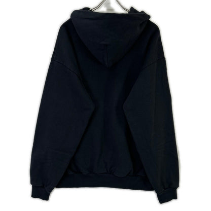 ONLINE CERAMICS Navy Logo Cotton Hoodie Size XL