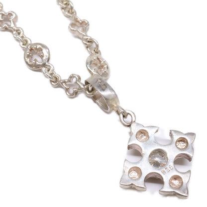 LoreeRodkin Fancy Cross Gothic Necklace Silver Size ONE SIZE