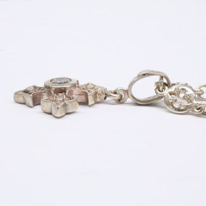 LoreeRodkin Fancy Cross Gothic Necklace Silver Size ONE SIZE