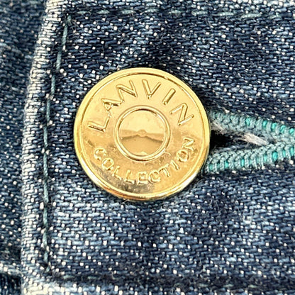 LANVIN COLLECTION Selvedge Denim Jeans Indigo Size 54
