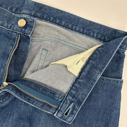 LANVIN COLLECTION Selvedge Denim Jeans Indigo Size 54