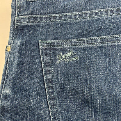 LANVIN COLLECTION Selvedge Denim Jeans Indigo Size 54