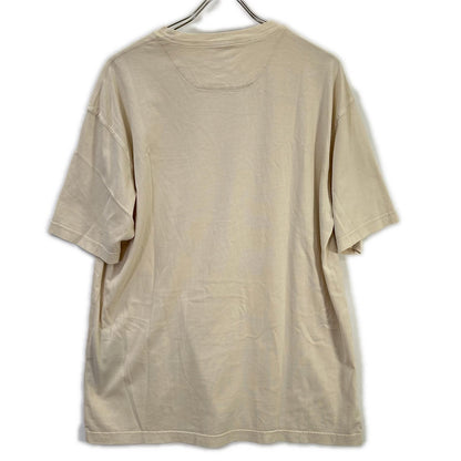 PRADA 23SS Triangle Logo T-Shirt Beige Size L
