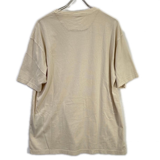 PRADA 23SS Triangle Logo T-Shirt Beige Size L