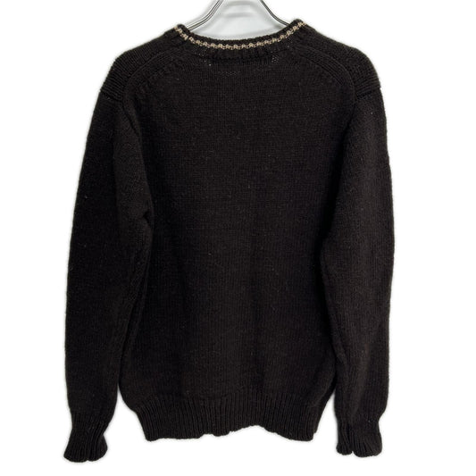 COMMEdesGARCONS HOMME Brown Wool Crewneck Knit Size M