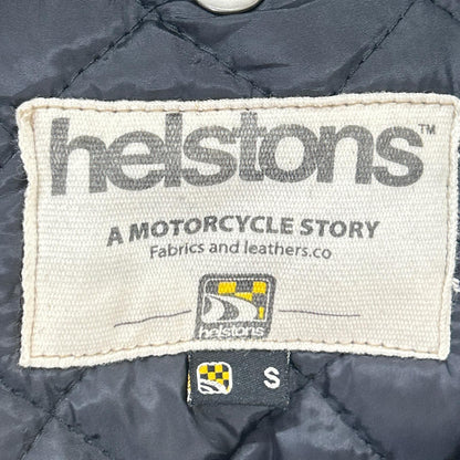 Helstons Leather Jacket Black Size S