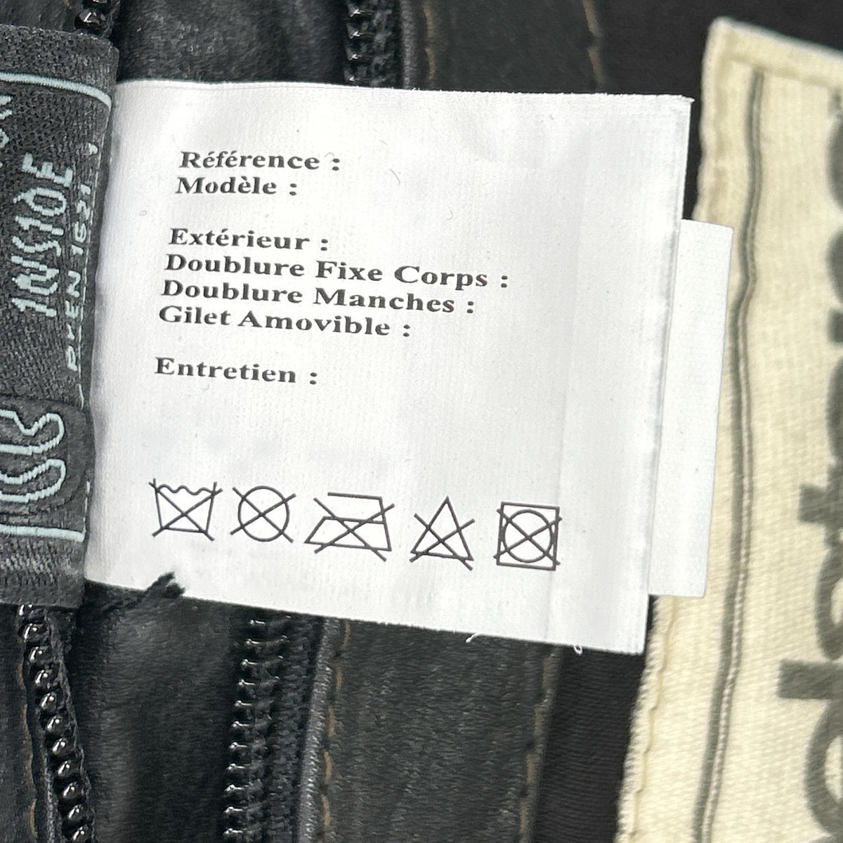 Helstons Leather Jacket Black Size S