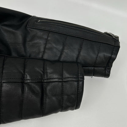 Helstons Leather Jacket Black Size S