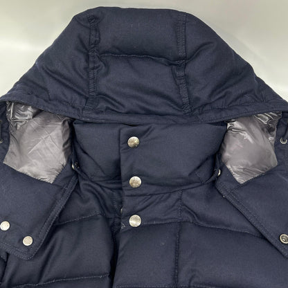 MONCLER 12AW AMBROISE Navy Wool Down Jacket Size 0