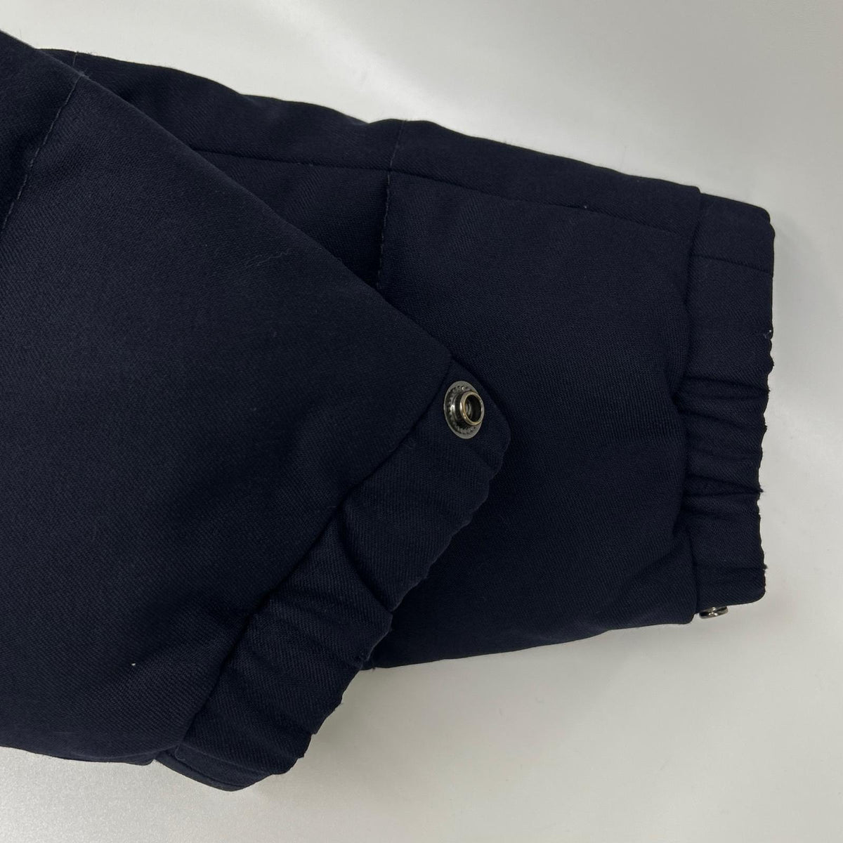 MONCLER 12AW AMBROISE Navy Wool Down Jacket Size 0