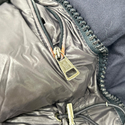 MONCLER 12AW AMBROISE Navy Wool Down Jacket Size 0
