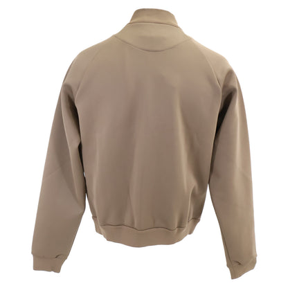 PRADA Technical Fleece Jacket Bark Brown Size M