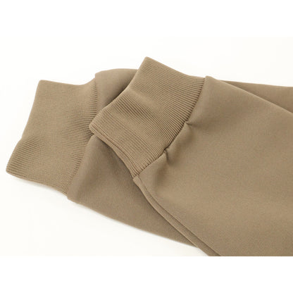 PRADA Technical Fleece Jacket Bark Brown Size M