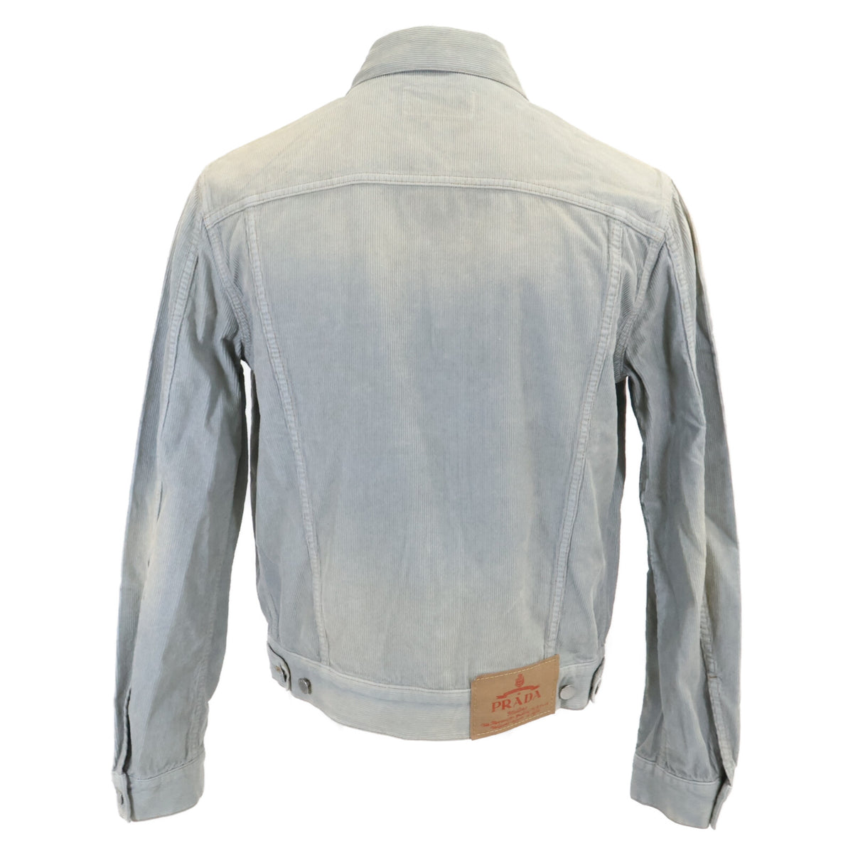 PRADA Corduroy Jacket Blue Size M