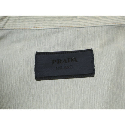 PRADA Corduroy Jacket Blue Size M