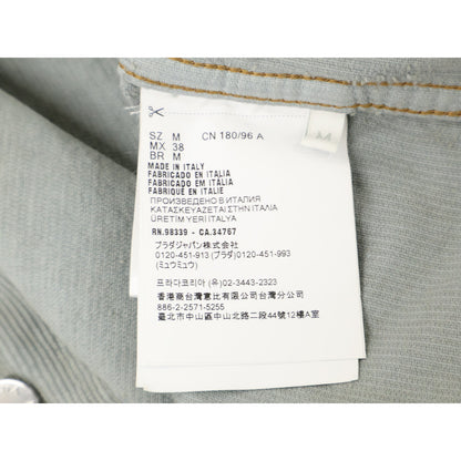PRADA Corduroy Jacket Blue Size M