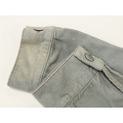 PRADA Corduroy Jacket Blue Size M
